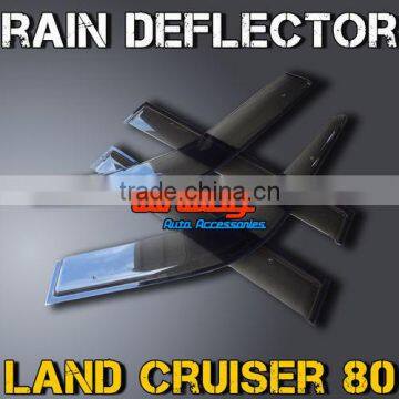 LAND CRUISER FJ80 RAIN SHIELD/WIND DEFLECTOR/DOOR VISOR