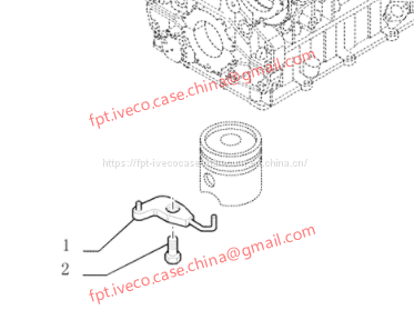 FPT IVECO CASE Cursor13 F3BE0684A B001 504003647  LUBE OIL NOZZLE 99475196/504026208