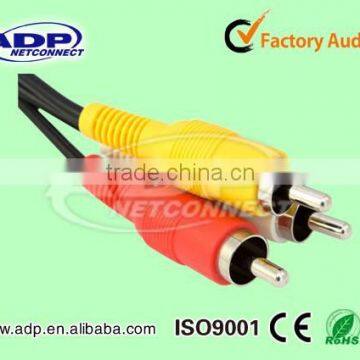 2015 Newest 3RCA Audio Video Cable Male To Male With Best price