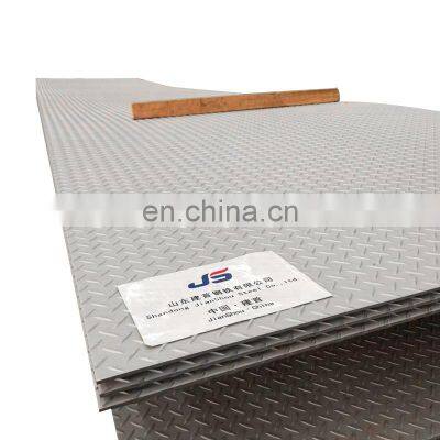 TISCO AISI ASTM JIS 201 202 304 410 420 430 stainless plate 1mm 1.5mm thick stainless steel diamond plate