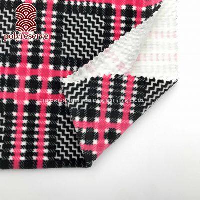 Polyreserve One Side Pink Stripe Custom Super Poly Knitting For Pajama And More photo-4