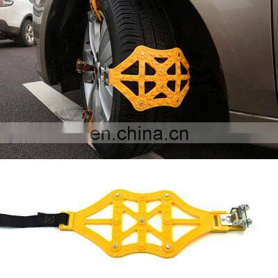 Universal Tire Snow Chains Anti-Skip Belt Safe Driving Wheels Chains Car Accessories photo-4