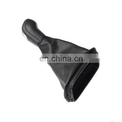 5/6 Speed Chrome & Leather Manual Gear Shift Knob Shifter Lever Handle Stick For Skoda Fabia 1 MKI 2000 -2008 photo-3