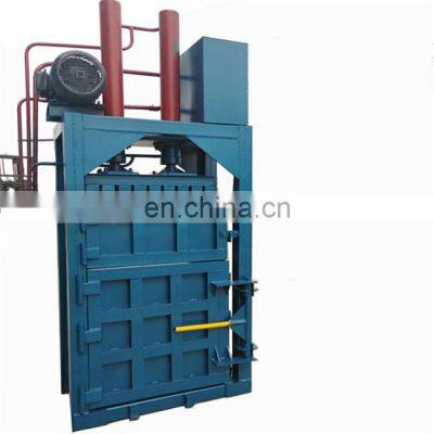 Cardboard Baling baler machine Used Clothes and Textile Compress Baler Machine