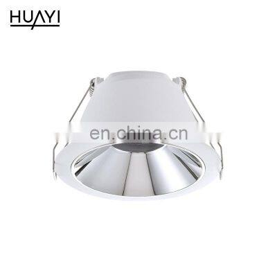 HUAYI High Quality Aluminum Pc Recessed Mounted 6w Indoor Shop Living Room Museum Led Spotlight