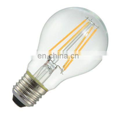 Newest A60 Wifi Control Dimmable Light LED Wifi Smart Filament Bulb 2200-6500K Led Bulbs