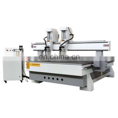 SENKE Hot Sale 1325 Double heads CNC Router MDF Solid Wood Engraving Machine