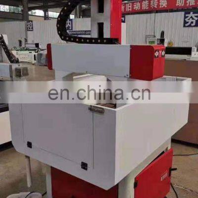 3 Axis 600x600mm Small Metal Cnc Engraving Milling Drilling Machines for Iron Galvanized Sheet Copper Brass Stamps photo-2