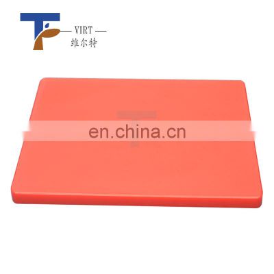 Home-based practical red color plastic cutting boards