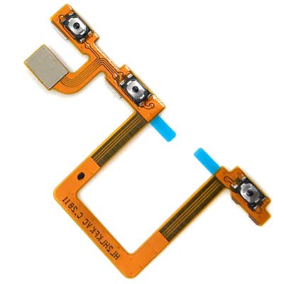 Power Flex Cable For Huawei Y9S Mute & Volume Button Switch Key With Metal Parts Charging Flex