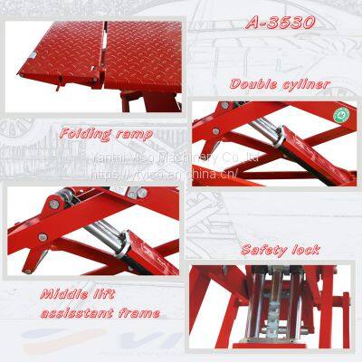VICO On Ground Install / Ultra Thin Scissor Car Lift for Sale # V-JSXB-A-3530 photo-2
