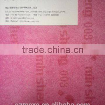 shoes non woven insole board chemical fibre board 003 with 3.0mm