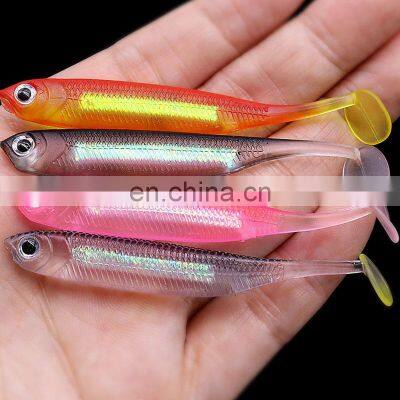 Customized Swimming Underwater Bait Artificial Plastic Saltwater Soft Lures Fishing