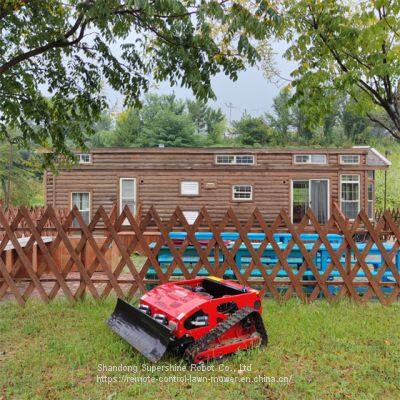 remote control mower, China remote control mower for slopes price, tracked robot mower for sale