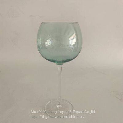 Customized Colorful Apple Shaped Stemware Wine Glass Goblet for Restaurant photo-4