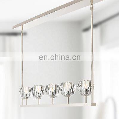 Modern Crystal Molecular Chandelier ceiling Lighting Fixture for Living Room Bedroom Dining Room kitchen island Foyer Lobby