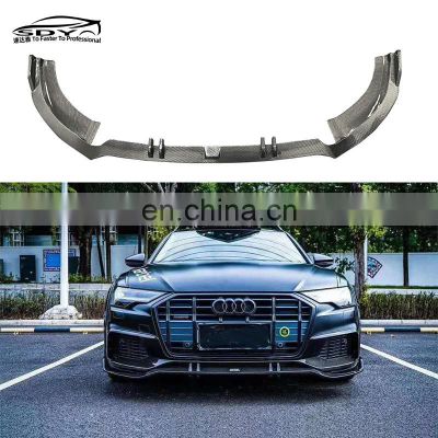 A6 Allroad C8 Carbel Style Front Lip Front Bumper Lip For Audi A6 allroad C8