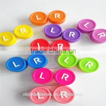 fashion and colorful contact lens cases for 20mm lens