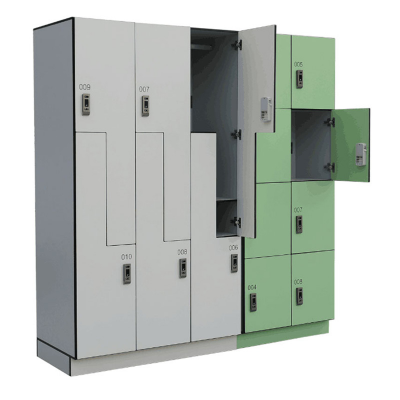 Hot Sale Waterproof Fireproof Phenolic Compact Gym Locker Public Changing Room Locker photo-5