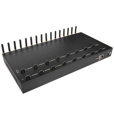 Горячая продажа 2G M26 VOIP Gateway 16-16, поддерживающего изменение IMEI, SMPP API, SMS Bulk Router, Simbox для отправки и приема SMS