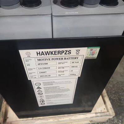 British HAWKER PZS Forklift Battery  2PZS120/24V120AH  Construction Machinery Accessories
