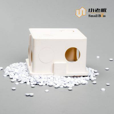 Hard Virgin UPVC Granules Modified PVC Compound Pellet Grains for Wire Cable Duct Pipes photo-2