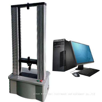 Computer Controlled Electronic Universal Tensile Testing Machine with Aluminum Foil Copper