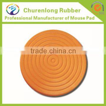 fashionable reative patterns various shape hot selling rubber cup pad/coaster