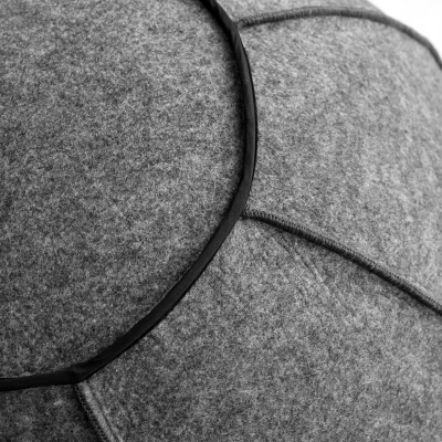 Exercise Ball Chair With Felt Cover & Handle for Yoga Comfortable Sitting Ball photo-3