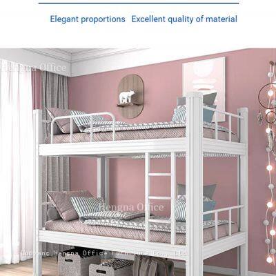 Eco - Friendly Metal Bed With Storage for Long Term Rental Apartment | Sturdy&Screw - Free Assembly