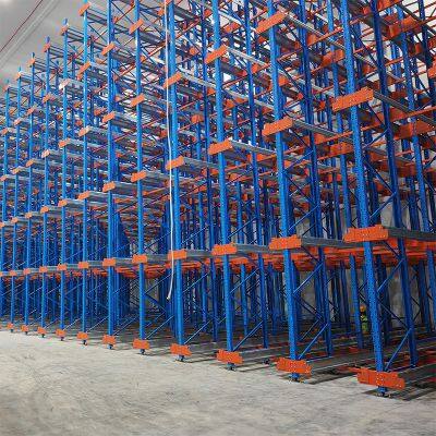 Automated Radio Shuttle Rack with PLC Control for High-Density Storage