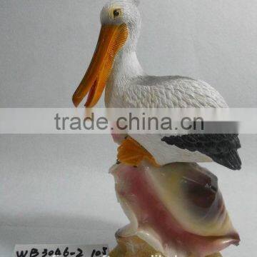 Custom welcome Resin Pelican decoration