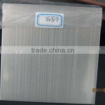 201 Cold Rolled Stainless Steel Sheet Hairline stainless steel 201 sheet/No.4 stainless finish/no. 4 brushed finish