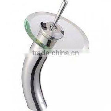 Modern UK Glass Bathroom Basin Faucet