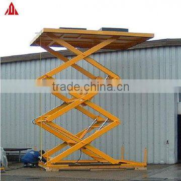 custom-made hydraulic scissor cargo freight lifts/elevator/lifting equipment