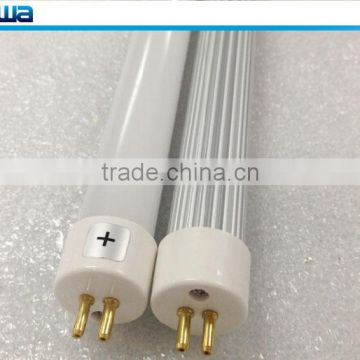 Low light decay 4ft 15W T6 LED Tube fitting T5 end cap