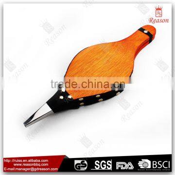 BBQ Accessory BBQ Blower Wooden BBQ Fan photo-2