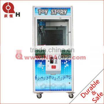 Blue Toy Catching Crane Claw Amusement Arcade Game Machines