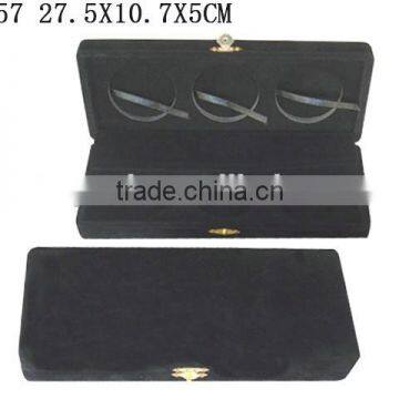 Black Velvet Coin Collection Case