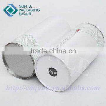 Paper Material High Quality Round Cardboard White Gift Box