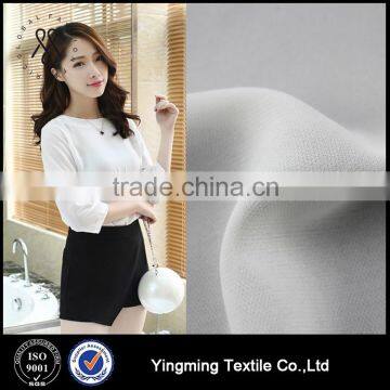 97% Polyester 3% Spandex Weft Elastic Jacquard Chiffon Fabric for Women's Fashion Garments/Blouses/Shirts/Skirts