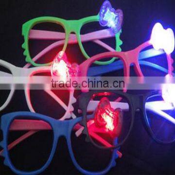 New arrival led glasses flashing multicolor light up glasses good quality electronic toys for party