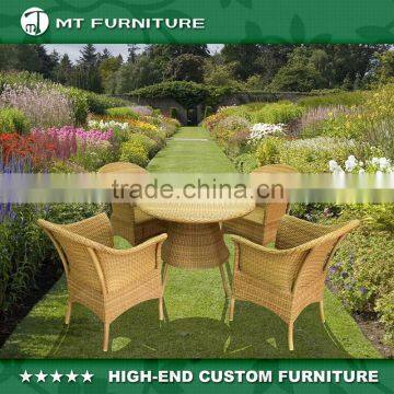 Rattan Used Outdoor Furniture Dining Table and chairs