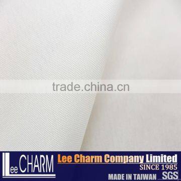 100% Polyester Raw White Printed Pongee Fabric for Artificial Flowers And Leaves photo-5