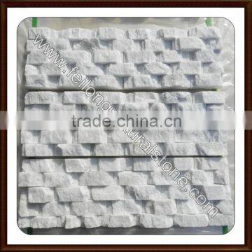 white quartzite wave culture stone