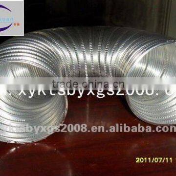 Semi-rigid aluminum flexible duct