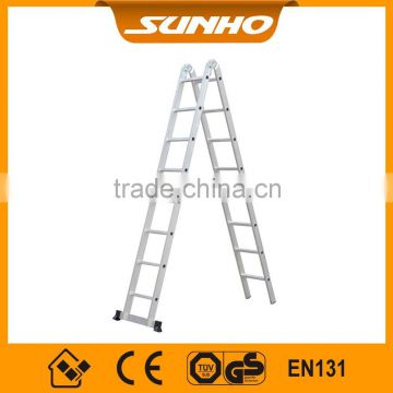 5m price en 1313 aluminum Extension Ladder made in China