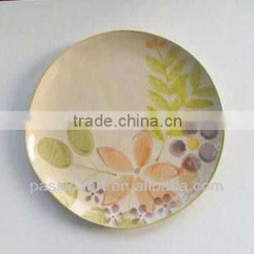 Passion Design Hand Painted Ceramic Plates