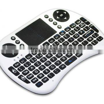 2.4G Wireless Air mouse Touchpad Keyboard I8 for Smart Android TV BOX