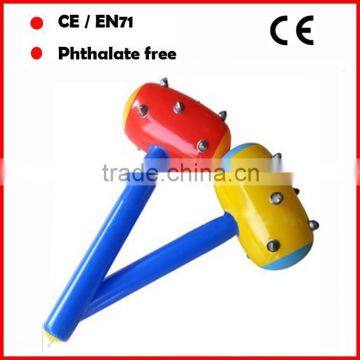 Promotional toys inflatable hammer for kids different size and color